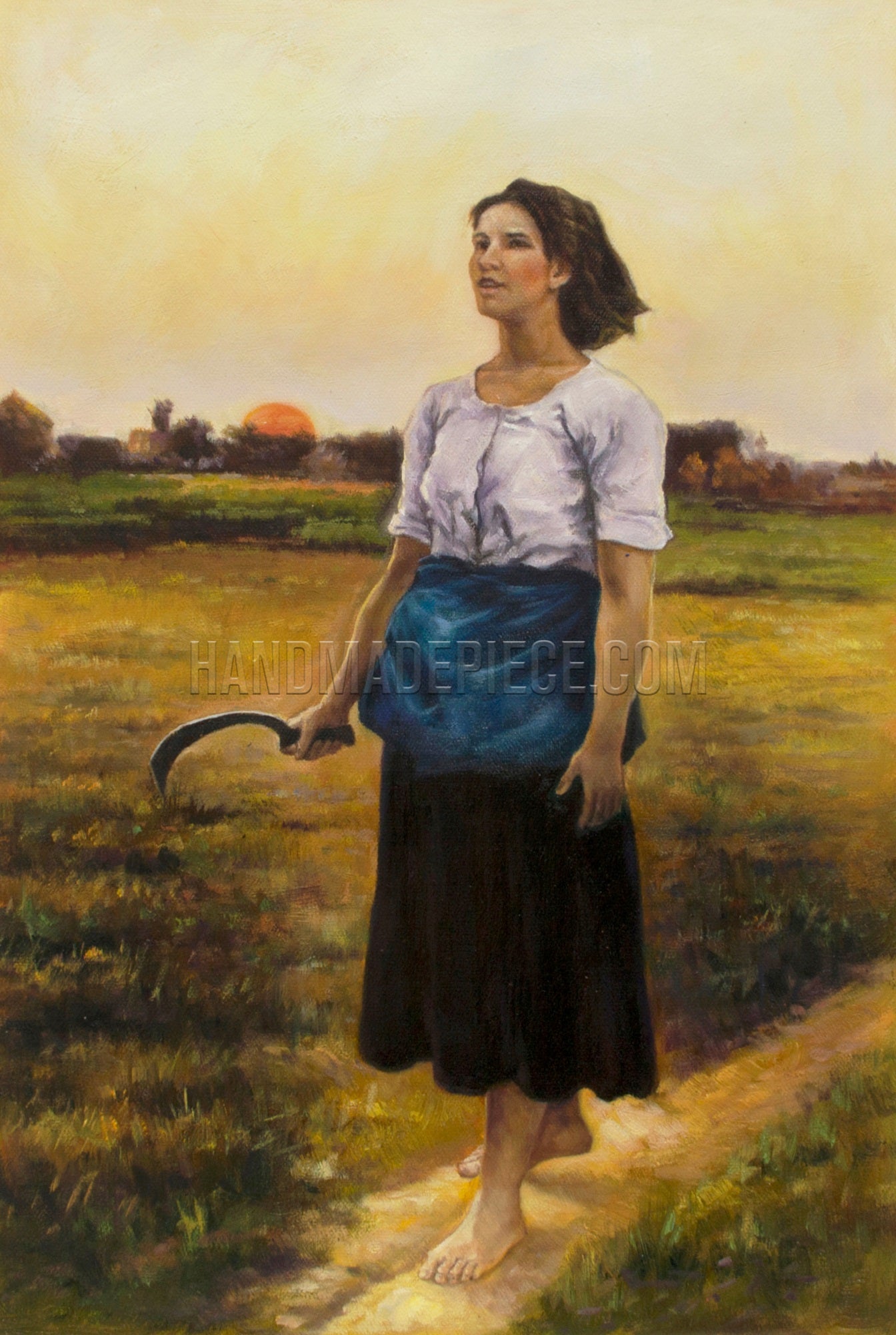 The Song Of The Lark by Jules-Adolphe Breton