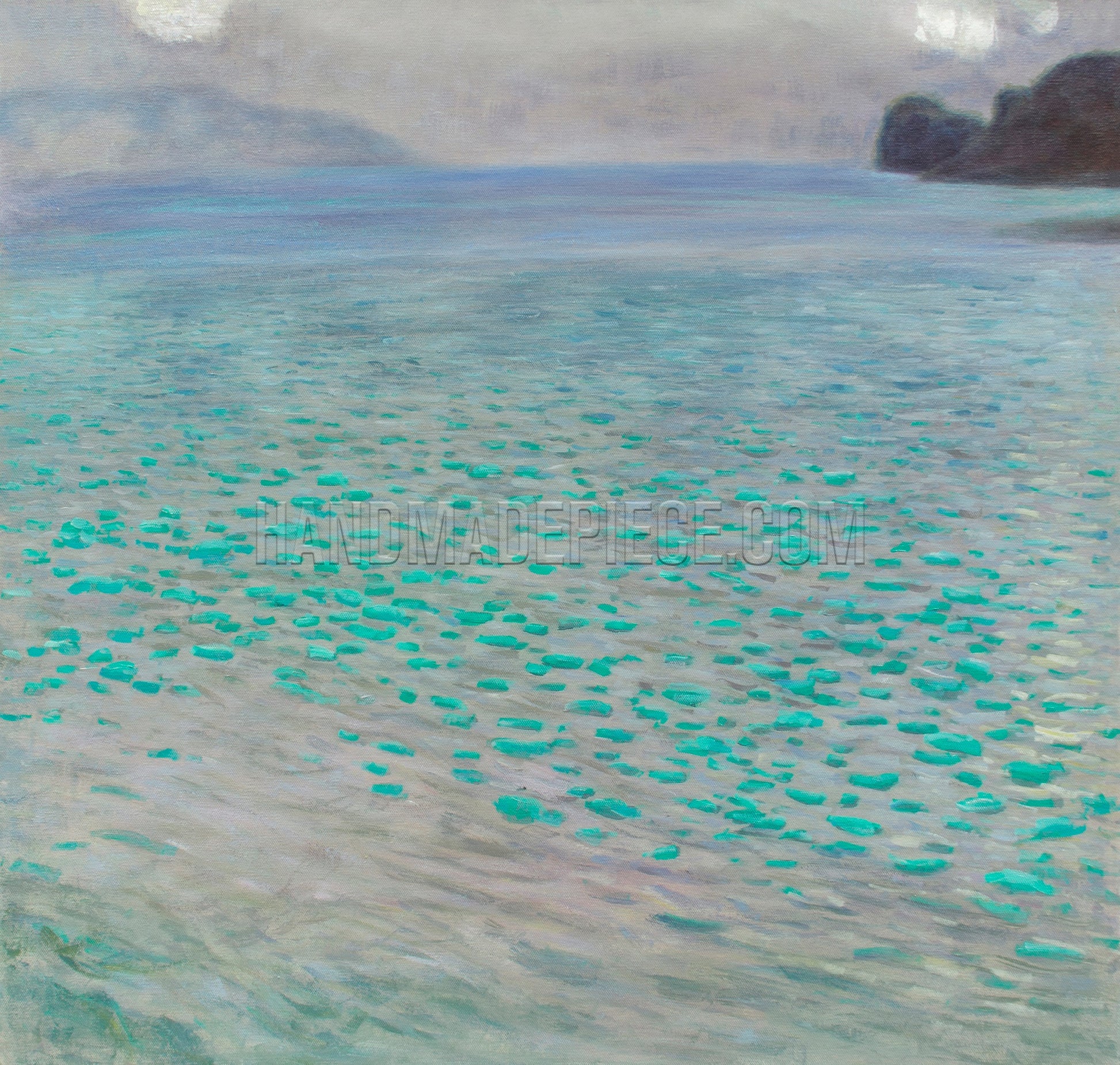 Attersee by Gustav Klimt