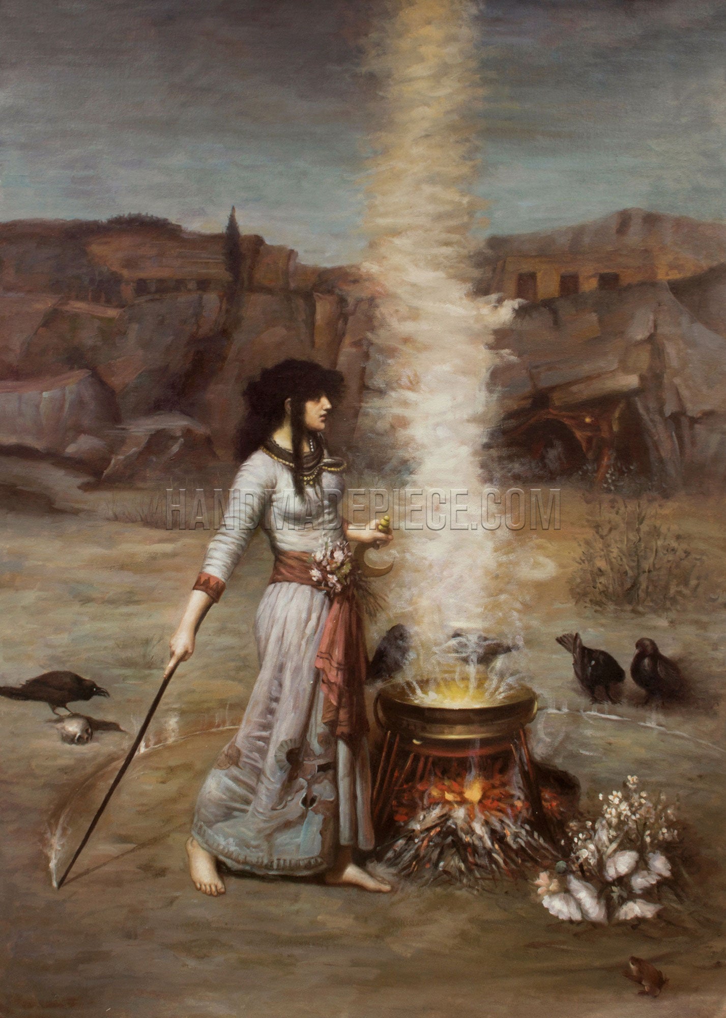 The Magic Circle by John William Waterhouse