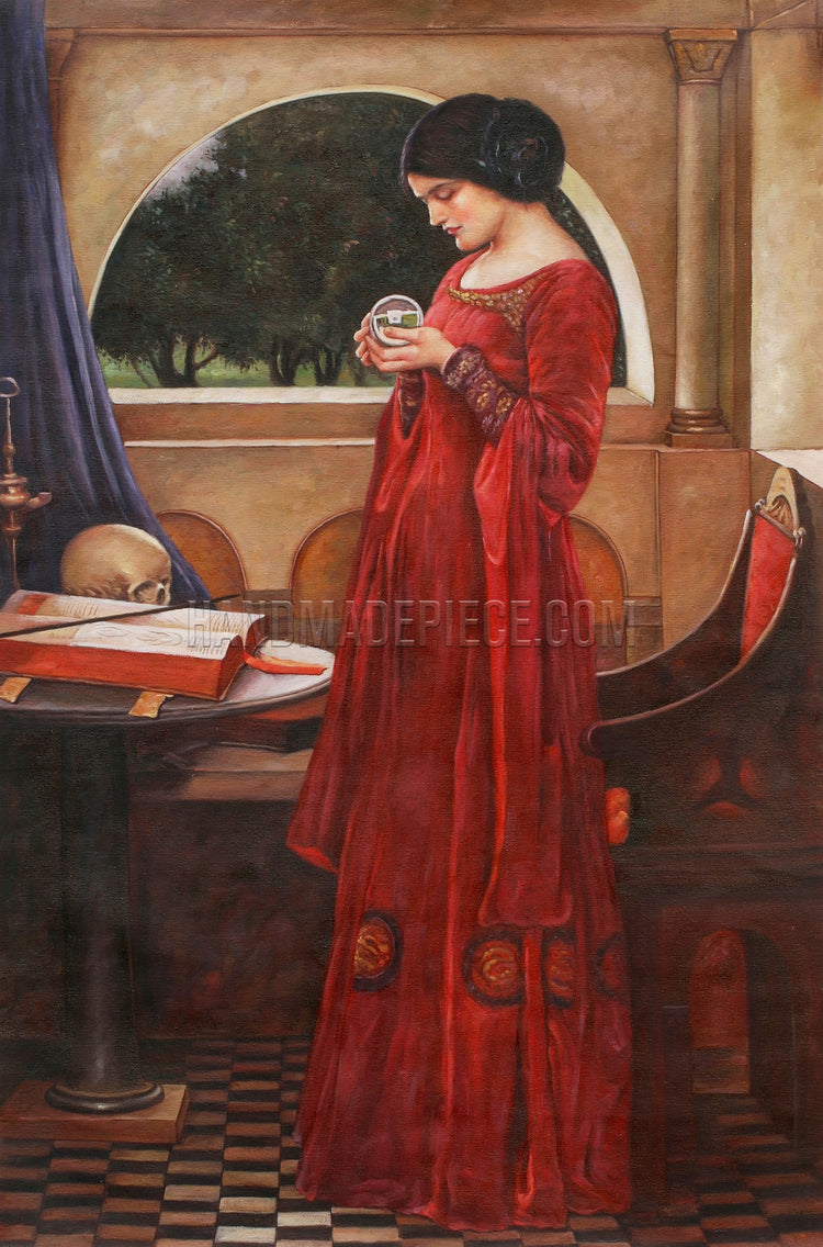 The Crystal Ball by John William Waterhouse