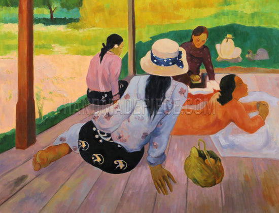 The Siesta by Paul Gauguin