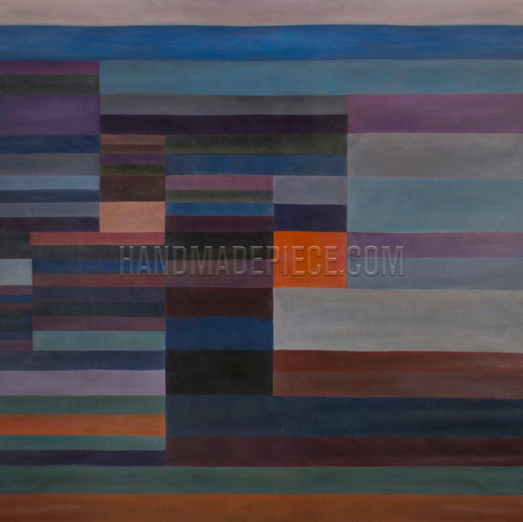 Fire In The Evening by Paul Klee