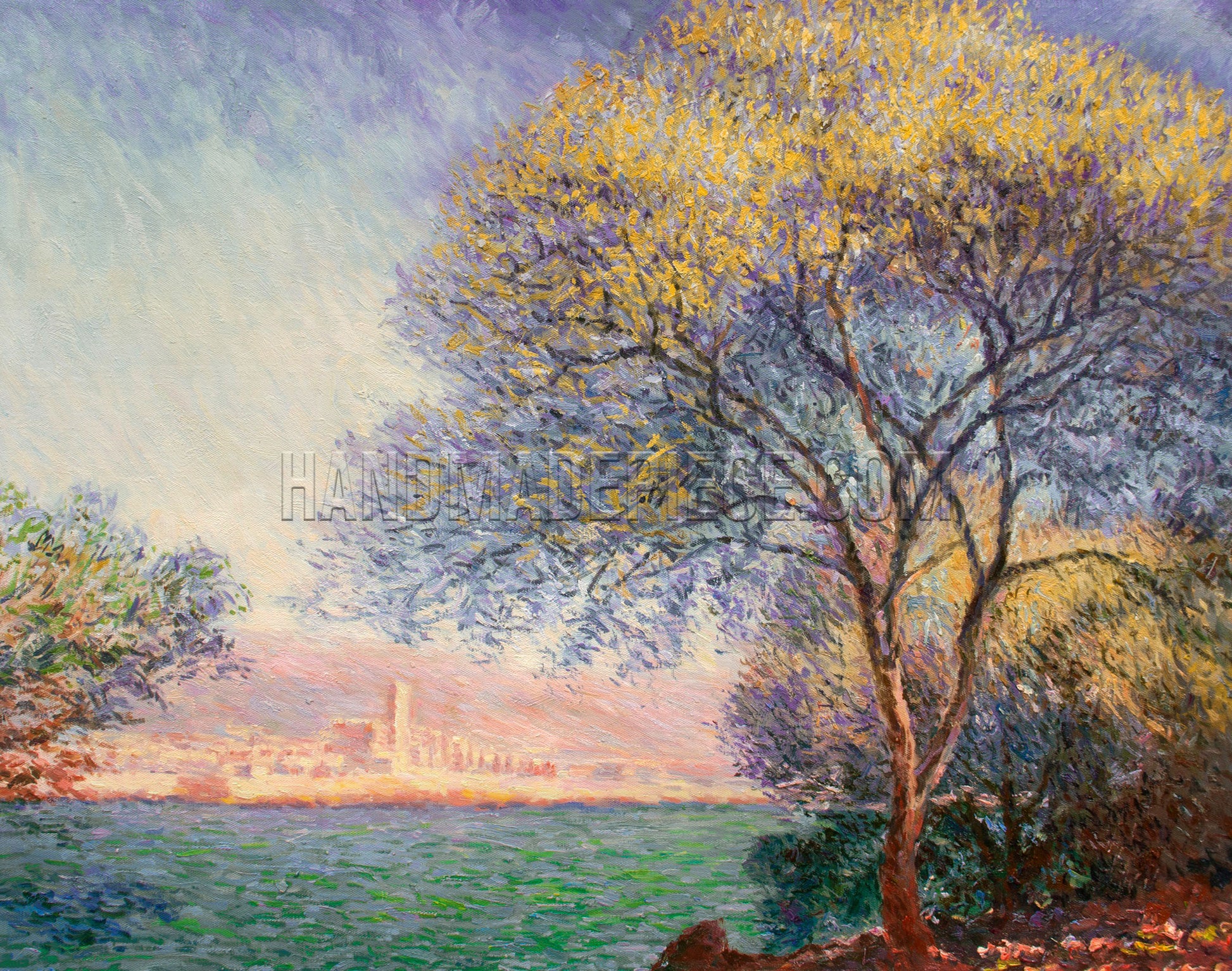 Antibes In The Morning by Claude Oscar Monet