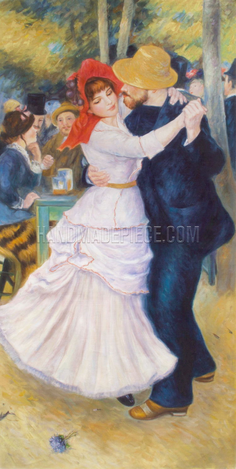 Dance At Bougival by Pierre Auguste Renoir