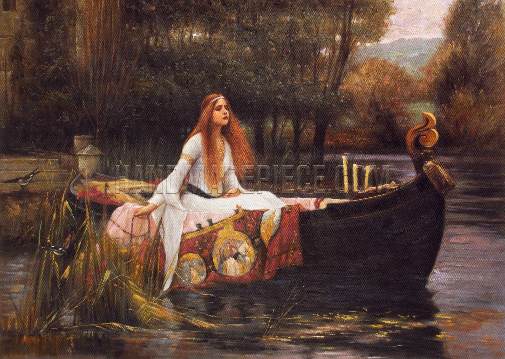 The Lady Of Shalott by John William Waterhouse