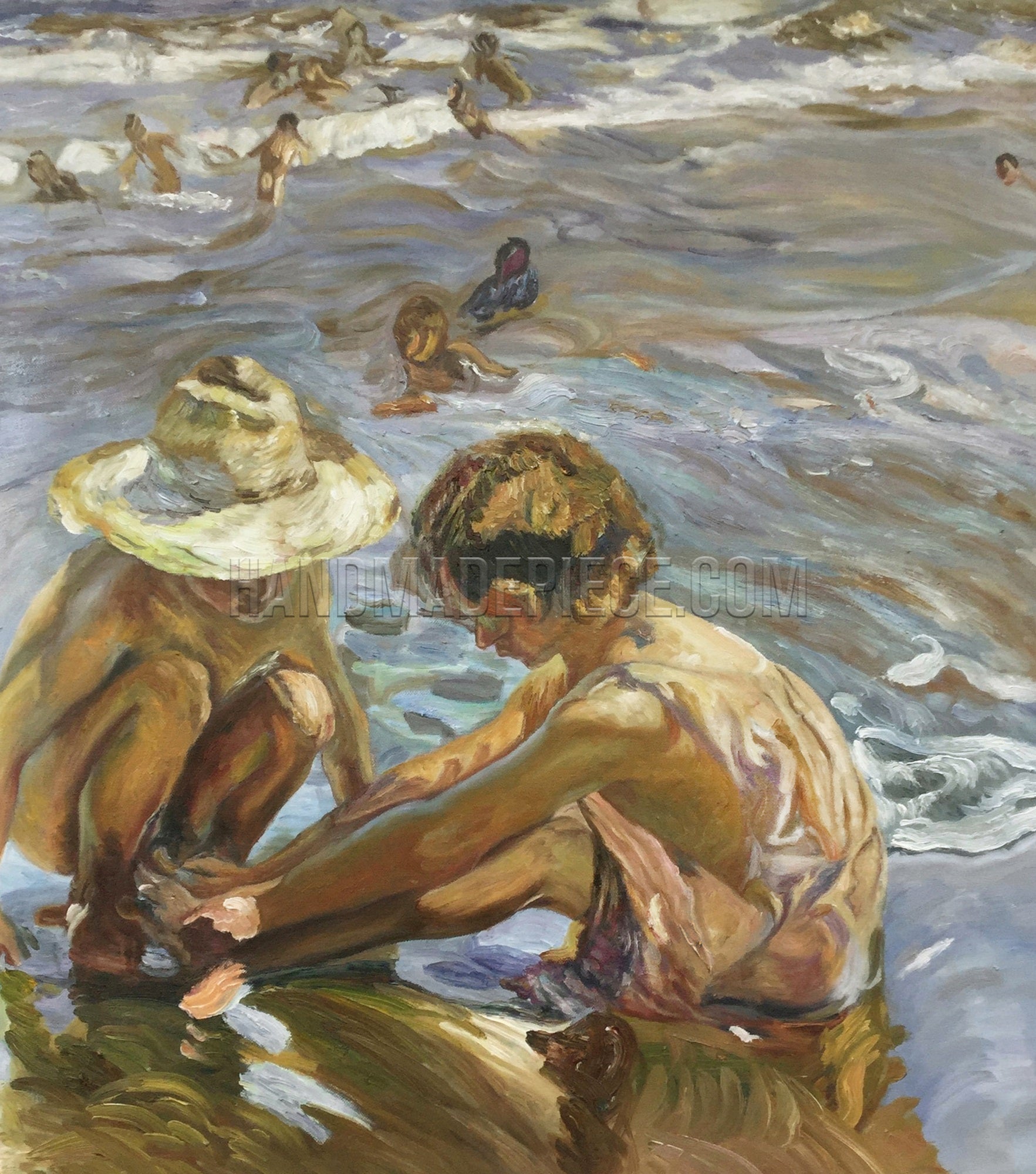 Wounded Foot by Joaquin Sorolla y Bastida