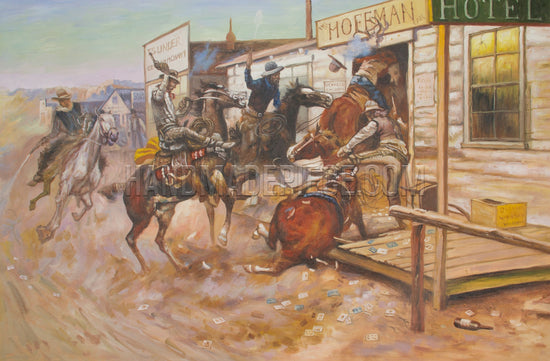 In Without Knocking by Charles Marion Russell