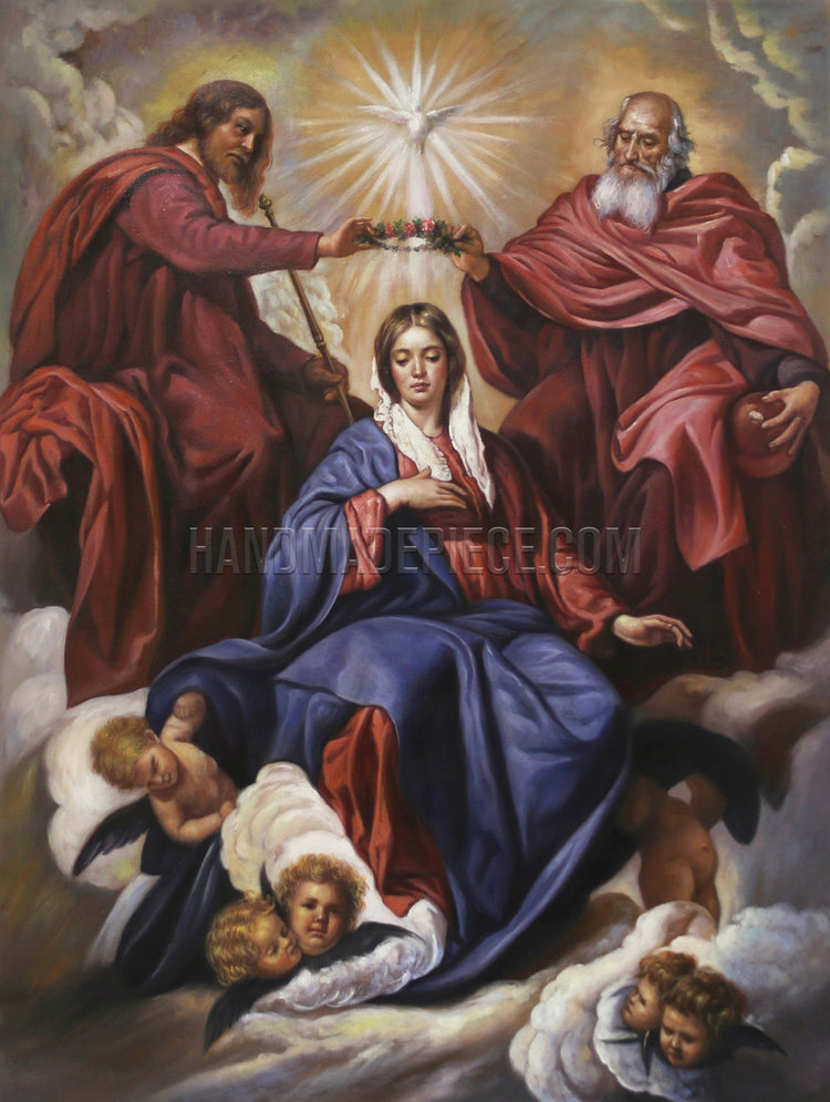 The Coronation Of The Virgin by Diego Velázquez