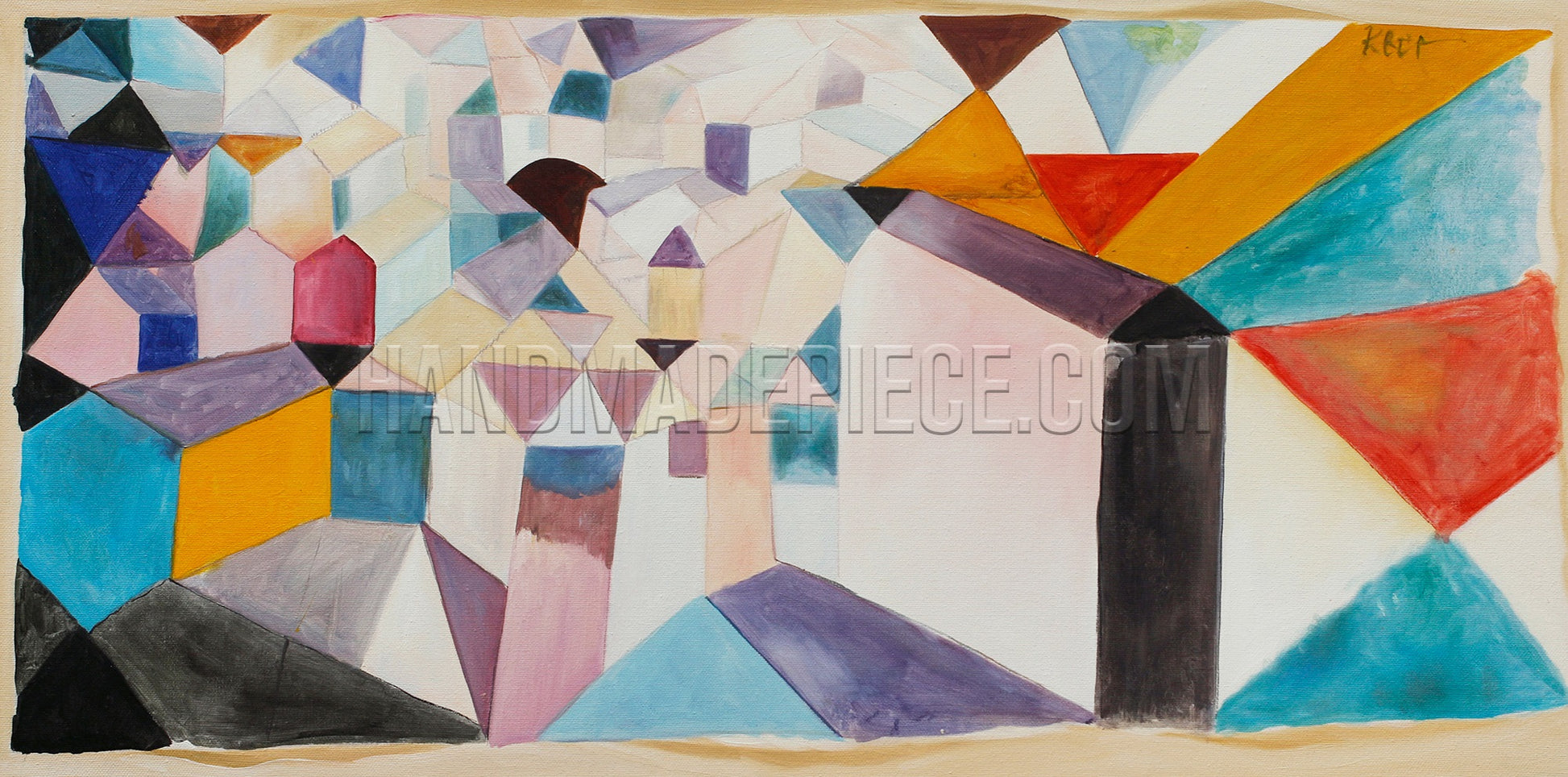 Insight Into A City by Paul Klee