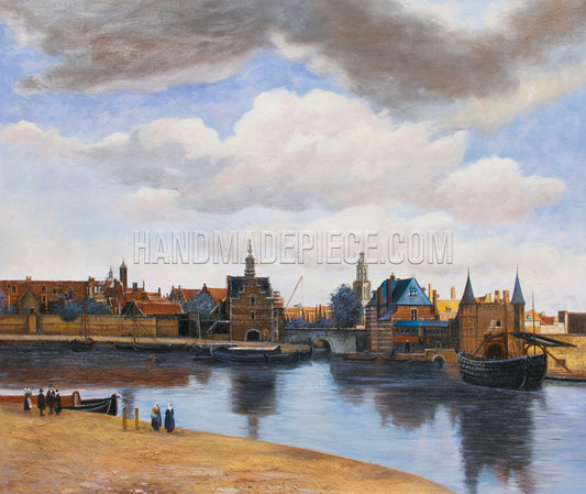 View Of Delft by Johannes Vermeer