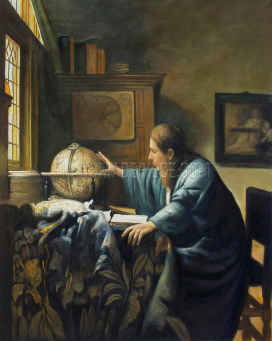 The Astronomer by Johannes Vermeer