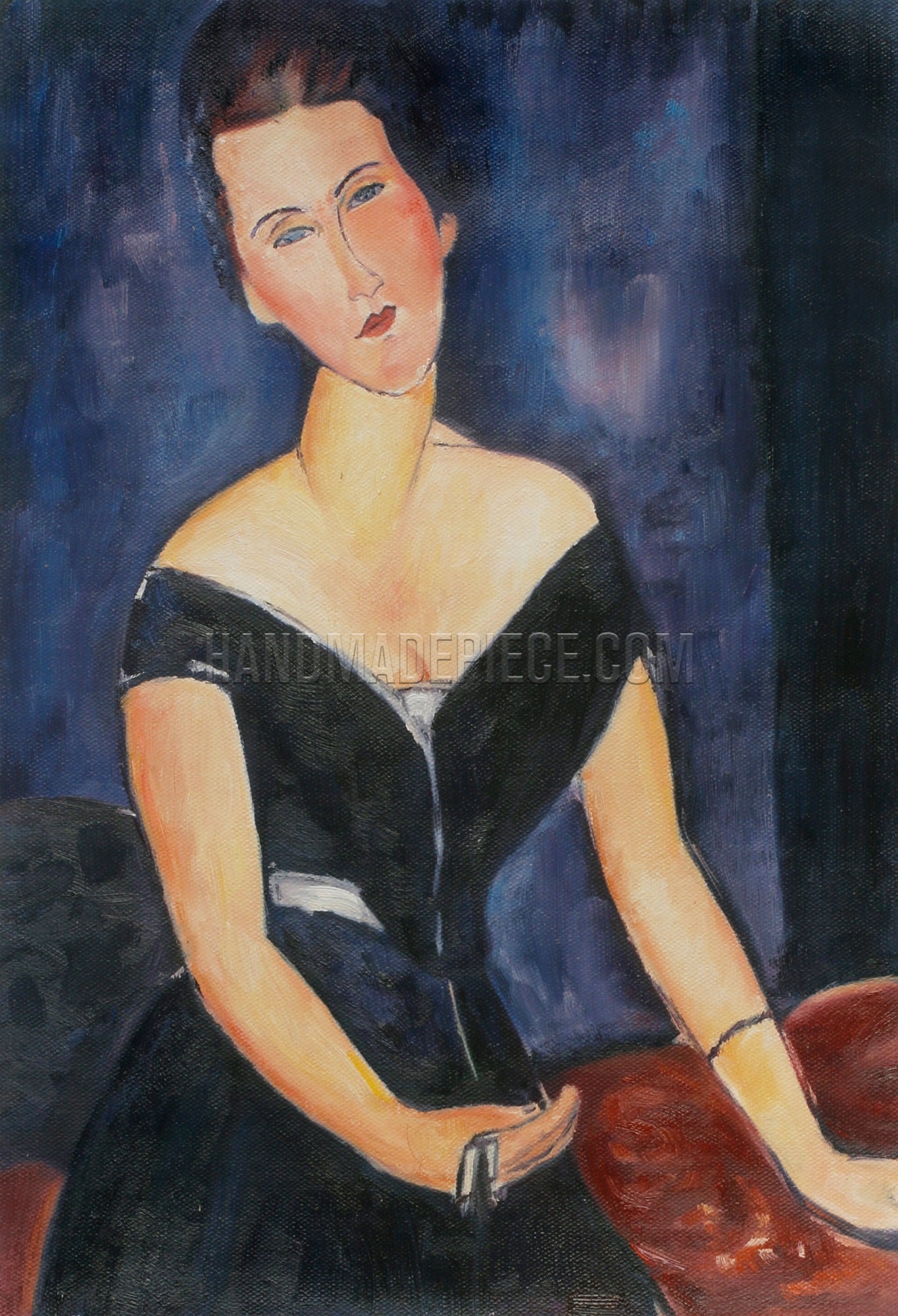 Madame Georges Van Muyden by Amedeo Modigliani