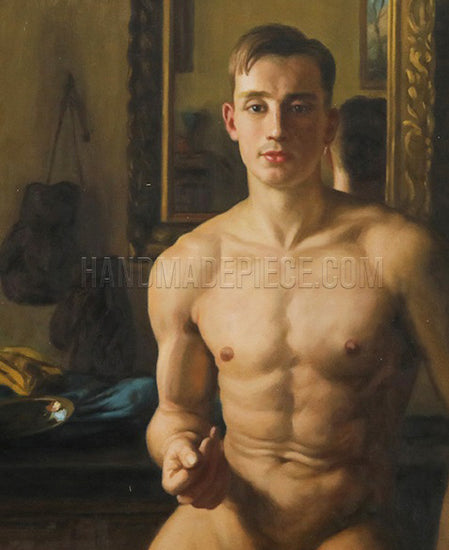 The Boxer by Konstantin Somov