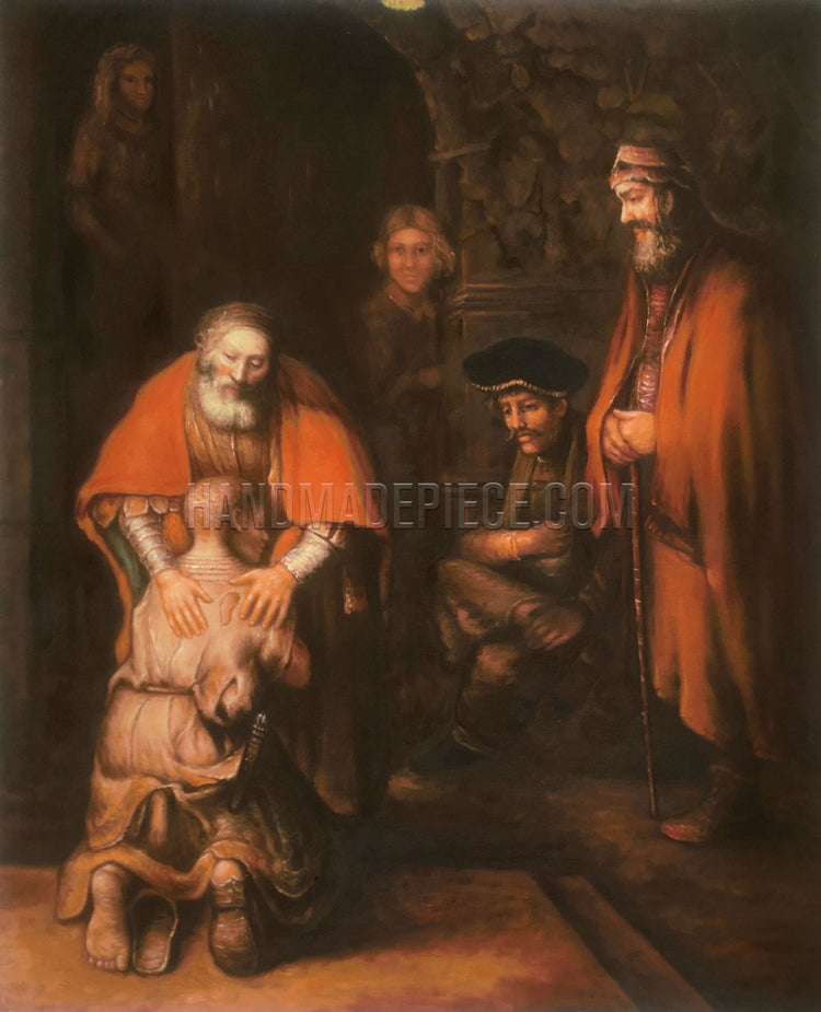 The Return Of The Prodigal Son by Rembrandt van Rijn