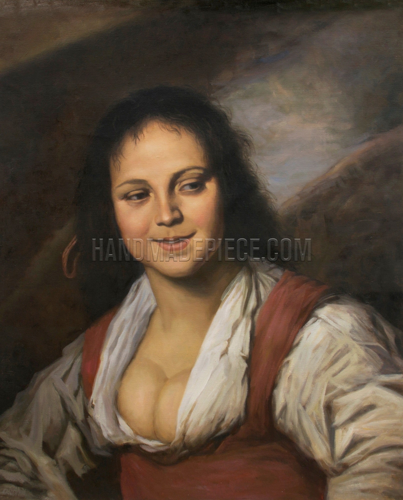 Gypsy Girl by Frans Hals