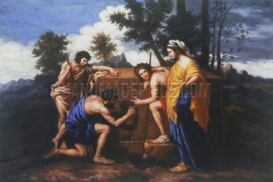 The Shepherds Of Arcadia by Nicolas Poussin