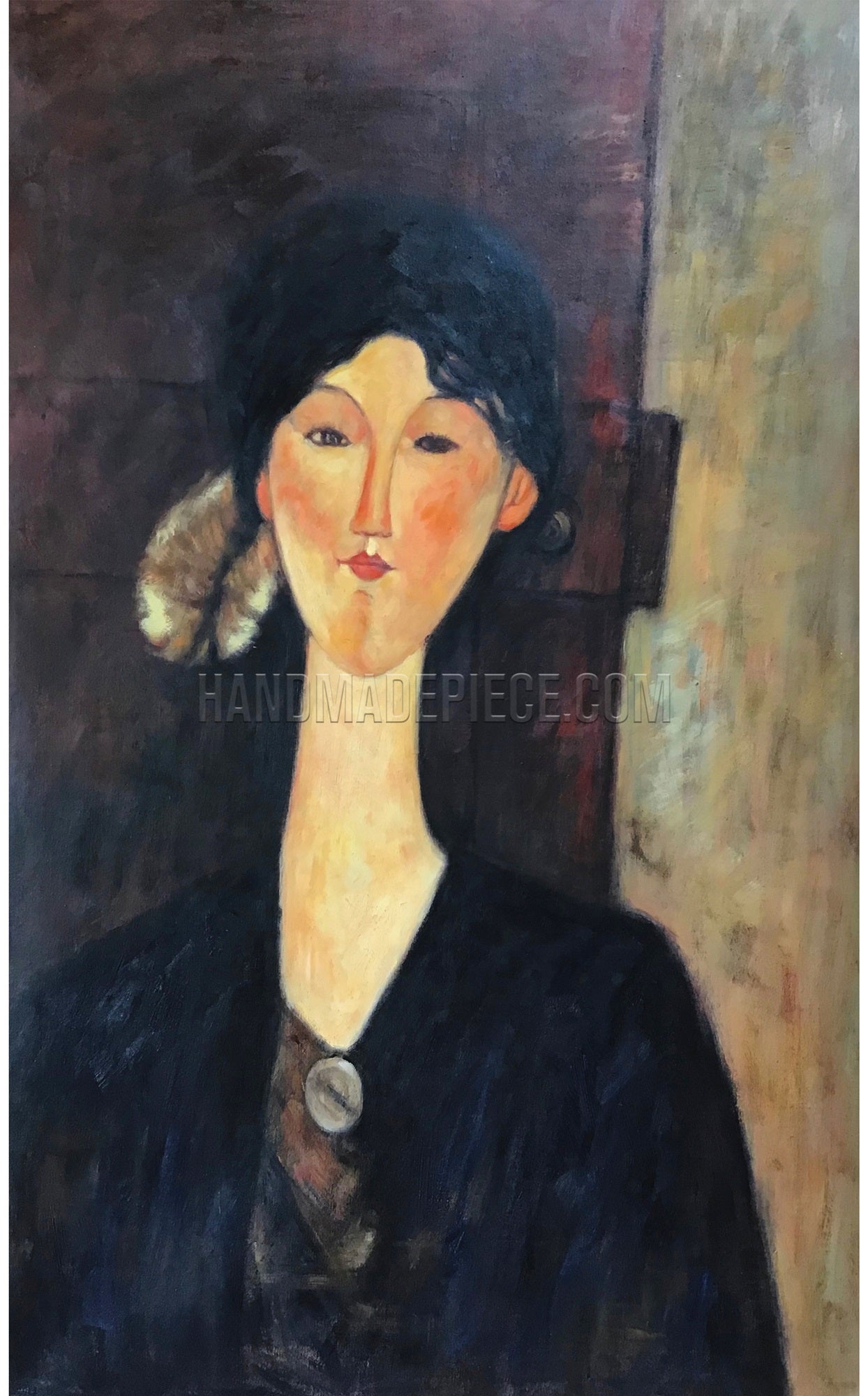 Beatrice Hastings Standing By A Door by Amedeo Modigliani