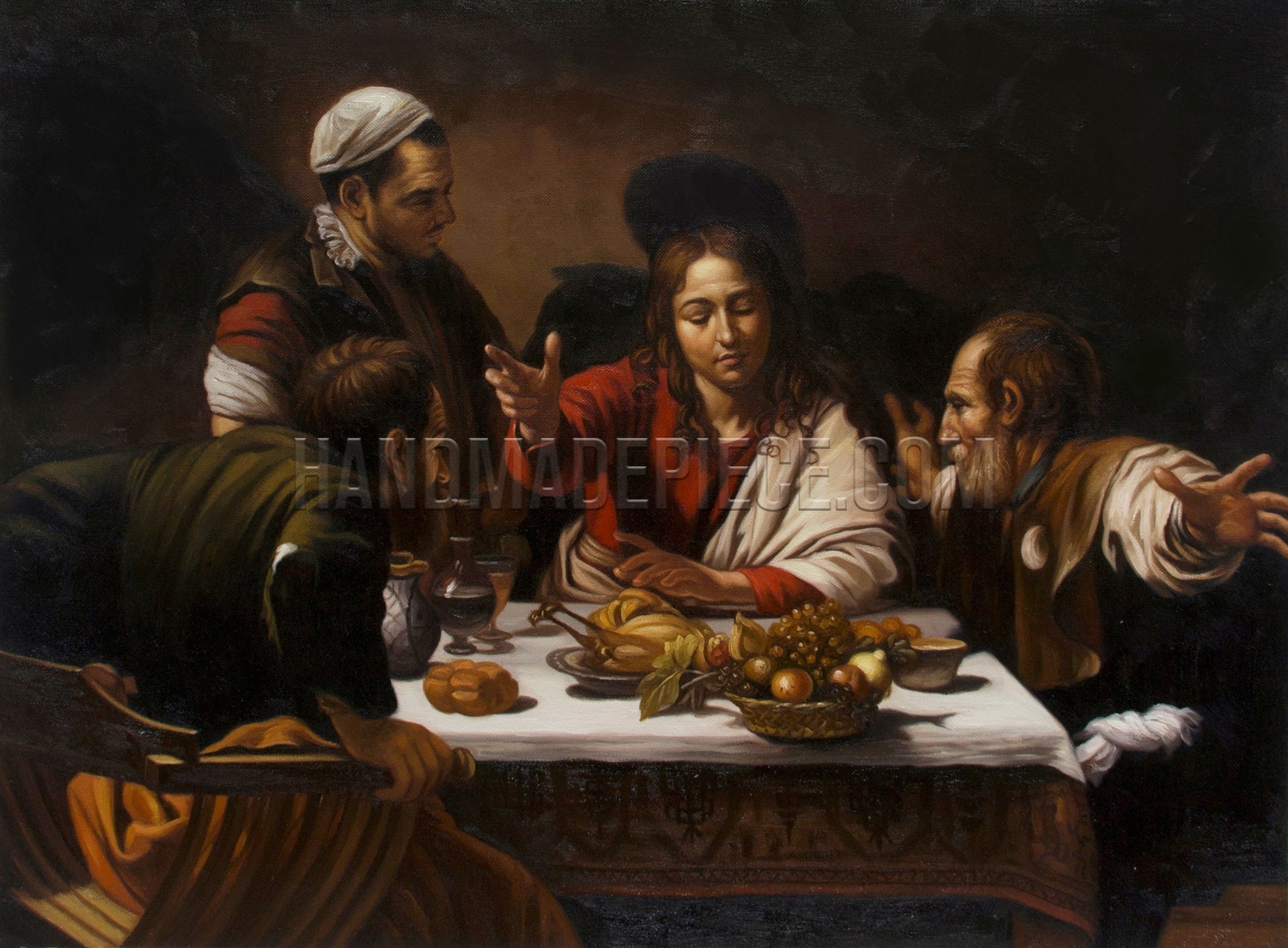 Supper At Emmaus by Caravaggio