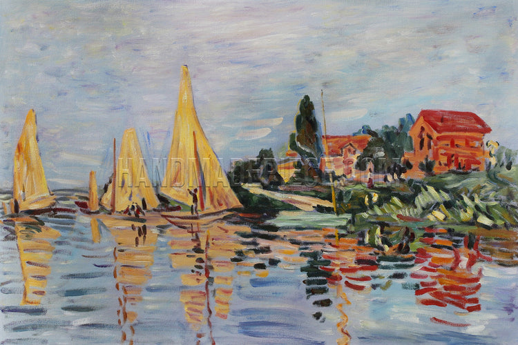 Regatta At Argenteuil, 1872 by Claude Oscar Monet