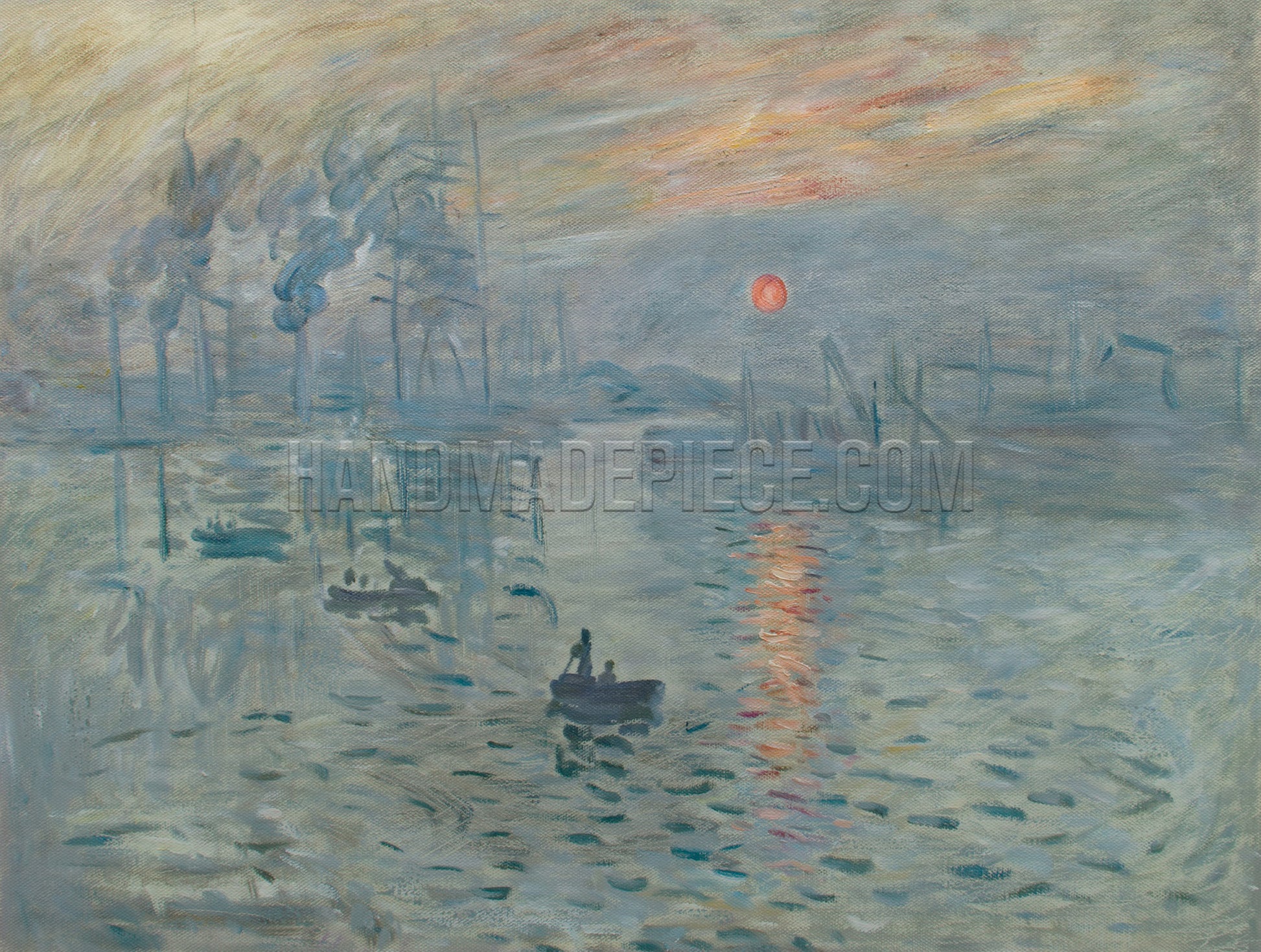 Impression, Sunrise by Claude Oscar Monet