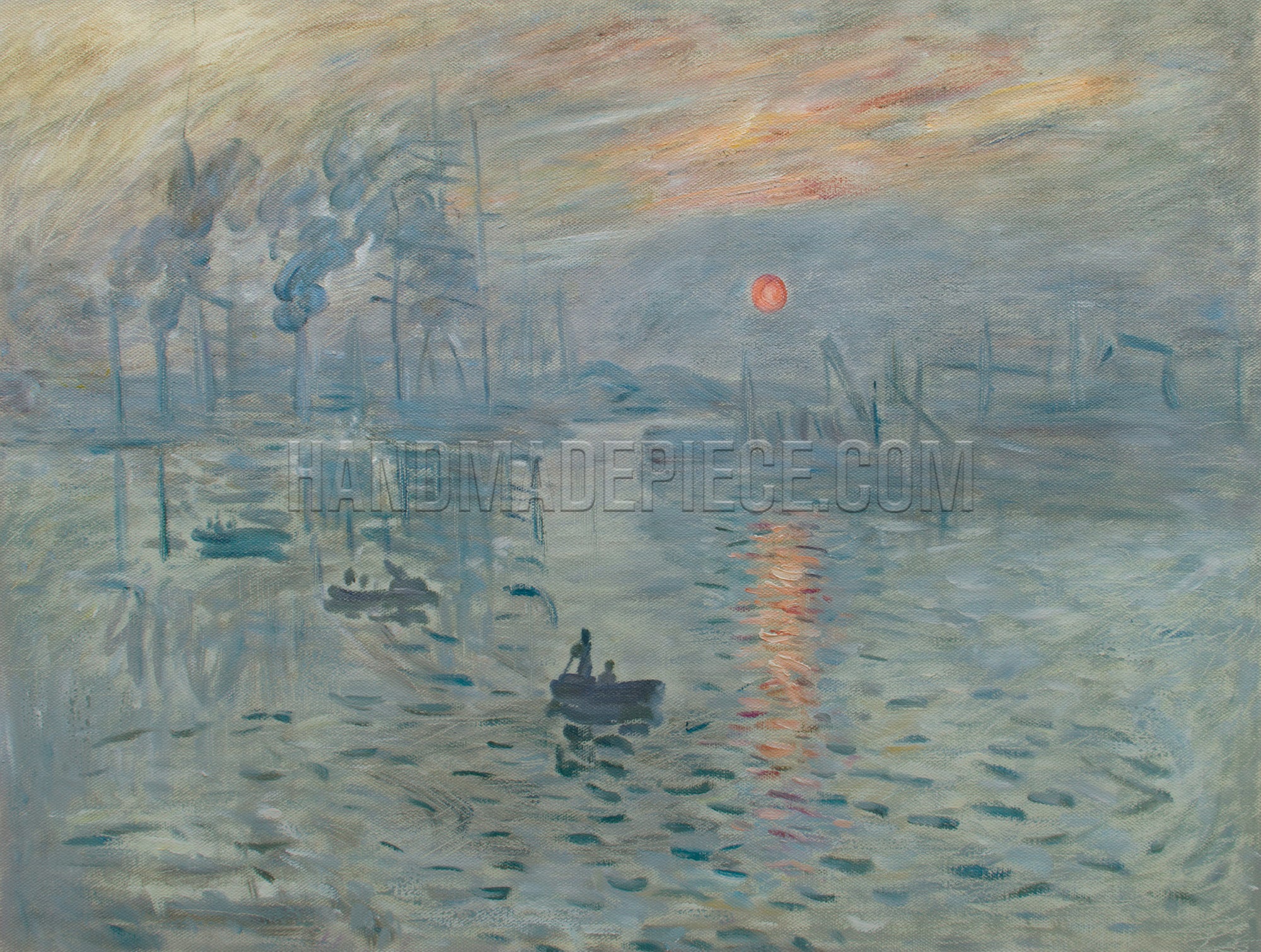 Impression, Sunrise by Claude Oscar Monet