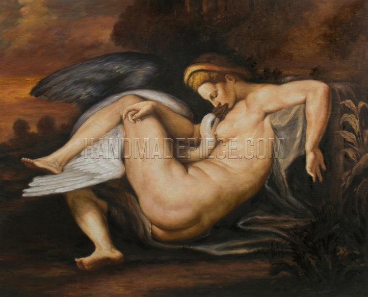 Leda And Swan by Peter Paul Rubens