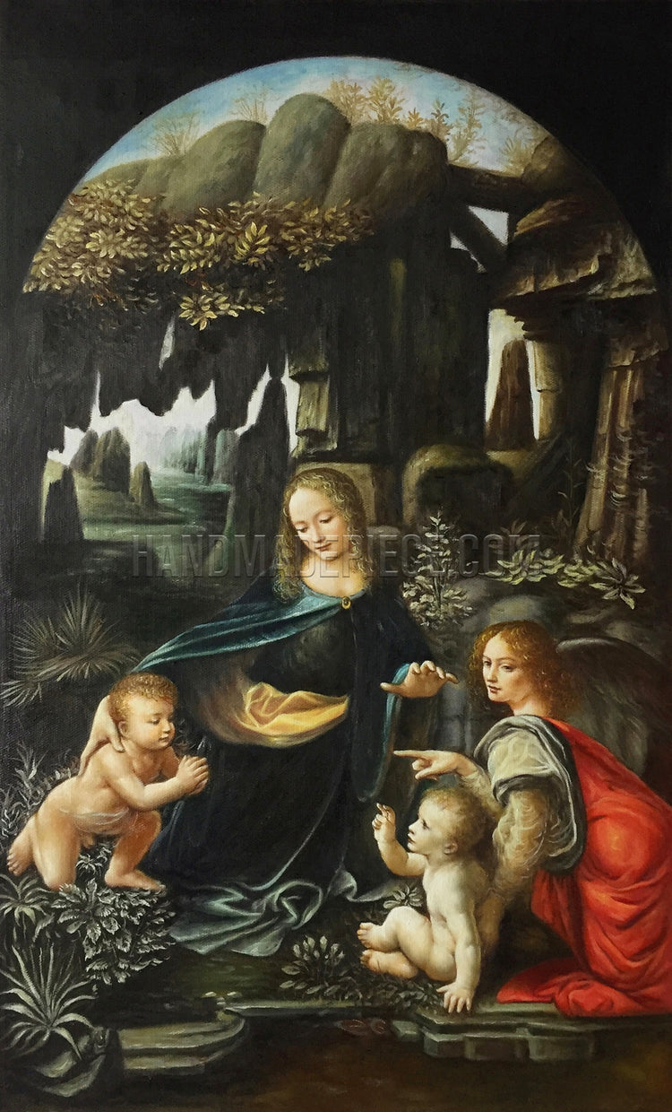 Virgin Of The Rocks by Leonardo Da Vinci
