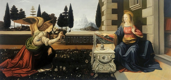 Annunciation by Leonardo Da Vinci