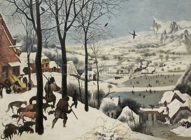 The Hunters In The Snow, Winter by Pieter Bruegel the Elder