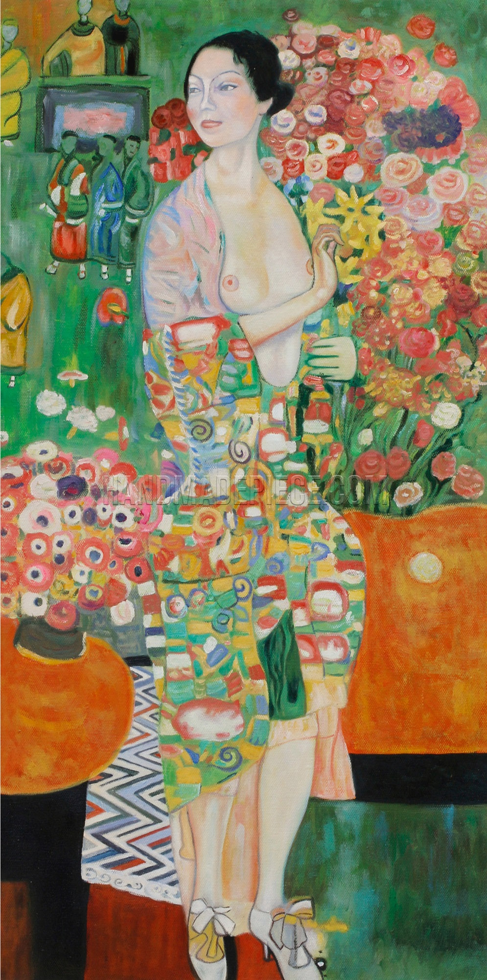 The Dancer 1918 by Gustav Klimt