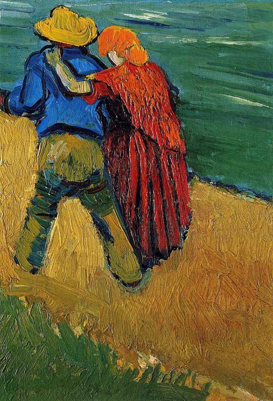 Two Lovers by Vincent van Gogh