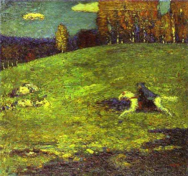 Blaue Reiter by Wassily Kandinsk