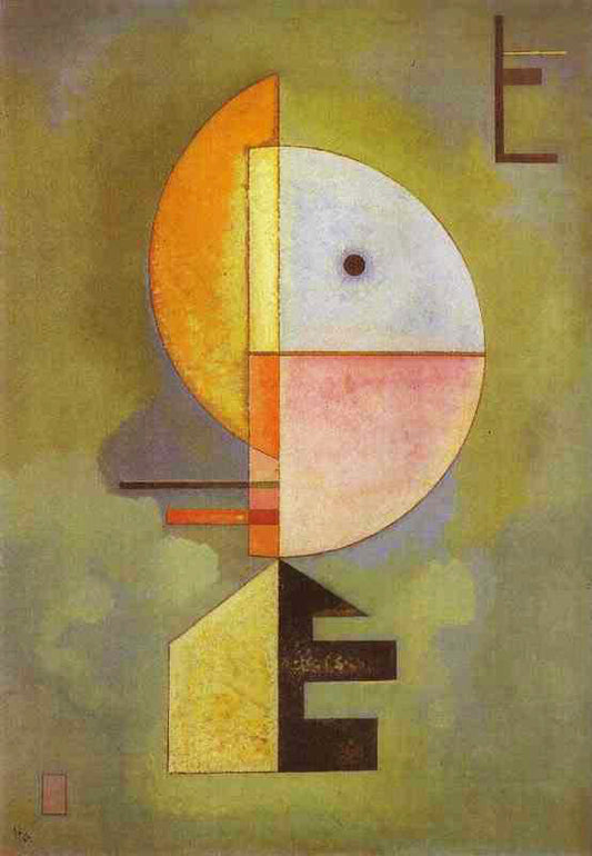 Upward 1929 by Wassily Kandinsk