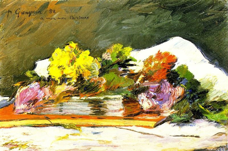 FLOWERS AND BOOKS