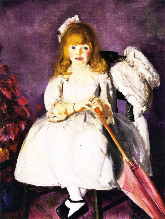 Anne With Her Parasol by George Wesley Bellows
