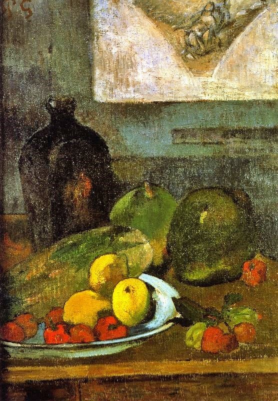 STILL LIFE WITH DELACROIX DRAWING