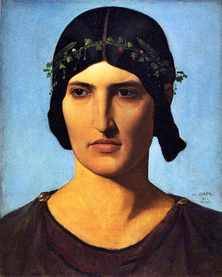 Portrait Of A Roman Woman by Jean-Léon Gérôme