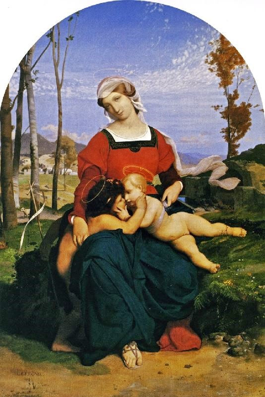 THE VIRGIN, THE INFANT JESUS, AND SAINT JOHN