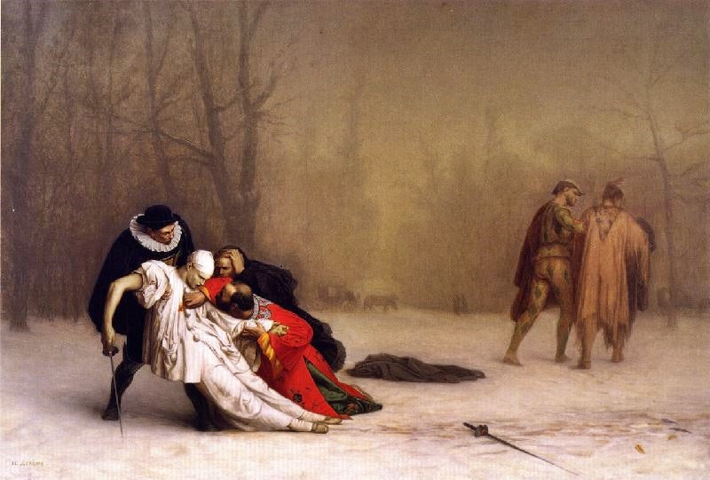 DUEL AFTER THE MASKED BALL
