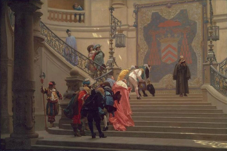 The Gray Cardinal by Jean-Léon Gérôme