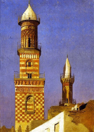 Minarets Of Cairo by Jean-Léon Gérôme