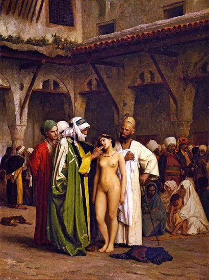 The Slave Market by Jean-Léon Gérôme