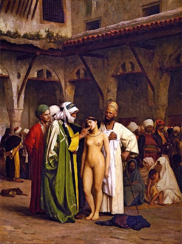 The Slave Market by Jean-Léon Gérôme