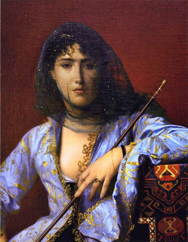 Veiled Circassian Woman by Jean-Léon Gérôme