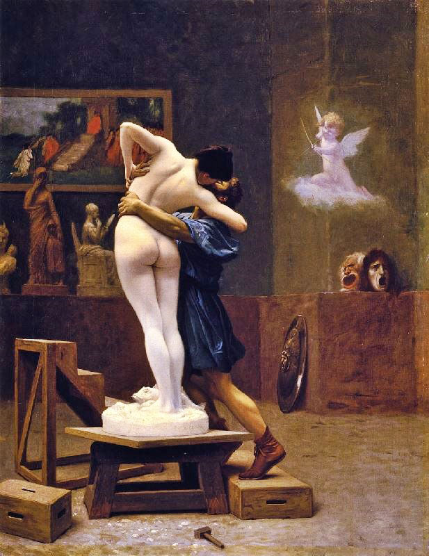 Pygmalion And Galatea by Jean-Léon Gérôme