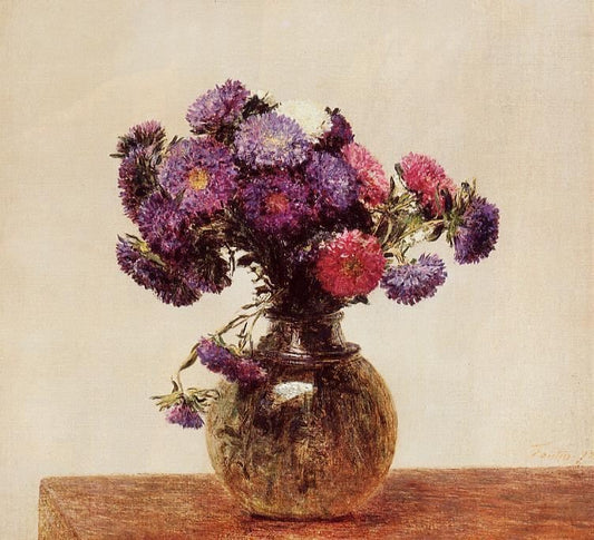 Queens Daisies by Henri Fantin-Latour