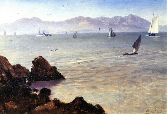San Francisco Bay by Albert Bierstadt