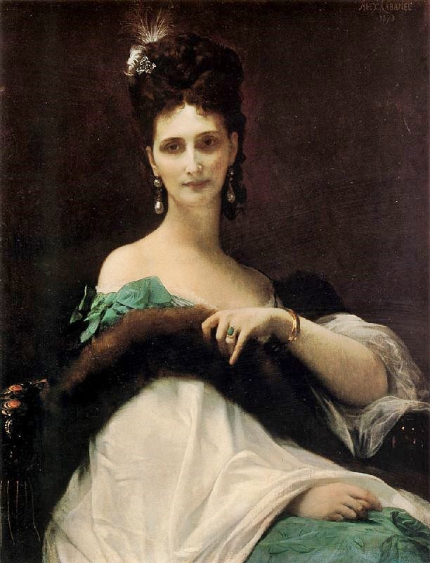 La Comtesse De Keller by Alexandre Cabanel