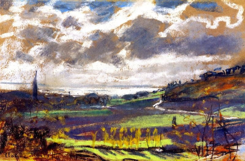 The Seine Estuary by Claude Oscar Monet