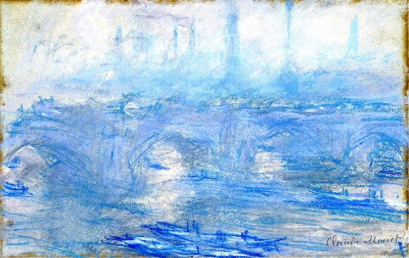 Waterloo Bridge, London by Claude Oscar Monet